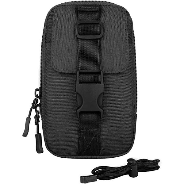 Taktisk Molle-väska midjeväska EDC-verktygsväska utomhusväska gadgetväska Airsoft jaktväska kompakt väska