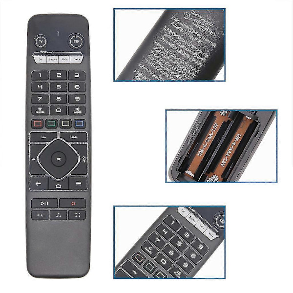 TV-box Röstfjärrkontroll Programmerbar Inlärningsfjärrkontroll För Formuler