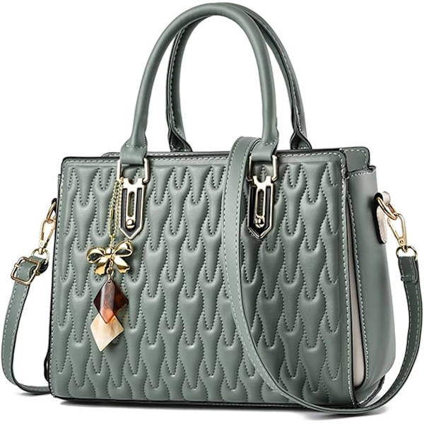 Damdesigner Handväskor Mode Topphandväska Dam Tryckt Handväska Axelväska PU Läder Crossbody Väska Medium Handväskor