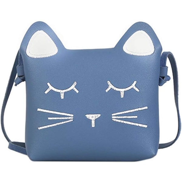 Cute Little Girls' Shoulder Bag Handbag Purse, Princess Mini Bags, Cat Cross Body Messenger Bag