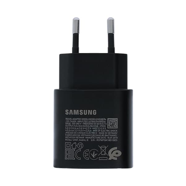 Samsung EP-TA800 25W super hurtig oplader adapter sort