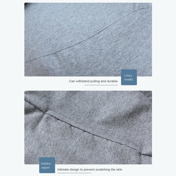 Inomhus Utomhus Vuxna Sittpuff Spelstol Extra Stor Sittpuff Överdrag Ljusgrå M LightGray M