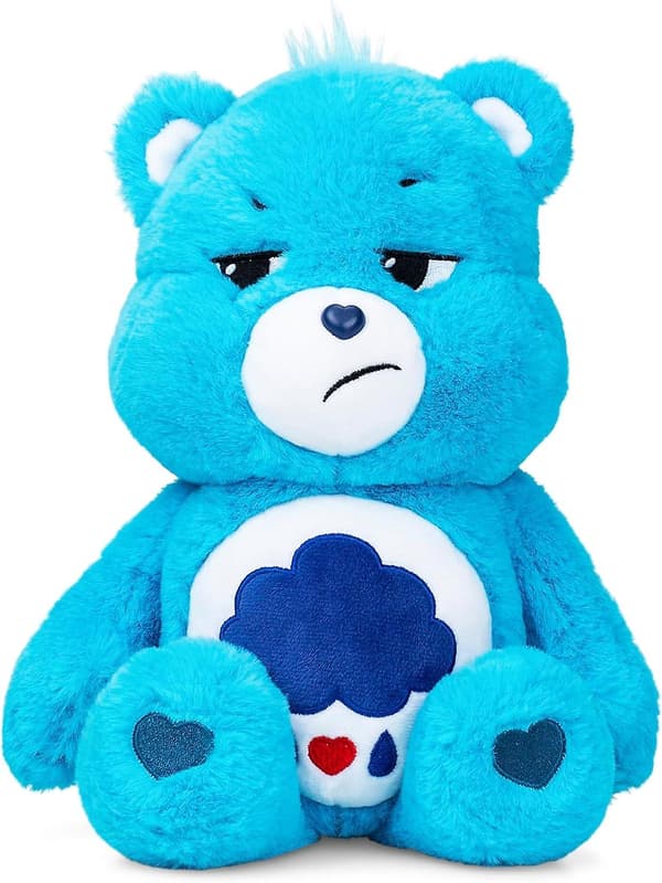 Care Bears | Grumpy Bear 35cm Plussjeleketøy | Samleobjekt