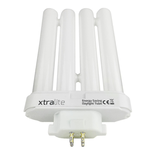 Xtralite 27w Daglyslys Pære For Høy Synslesing Lamper, 4 Pins Gx10q-4 Kvadratisk Rør (6500k) Single Pack