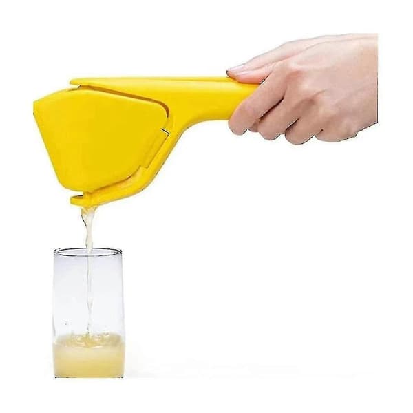 Lemon Fluicer, 2 st Lättpressad Manuell Handpress Citronpress, Press som Fälls Ihop Platt