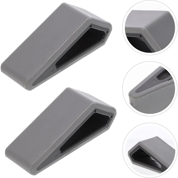 Laptop Stativ, Tiltbar Kileformet Stativ Holder Mini Bærbar Tastatur Høydejusterbare Føtter Bærbar Ventilert Stativ for Kontor Hjem 2 stk