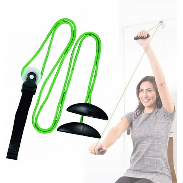Axelövning Trissa Axeltrissa för Fysioterapi Dörröppning Axelövning Trissa Rotatorkuff Tränare för Armrehabilitering