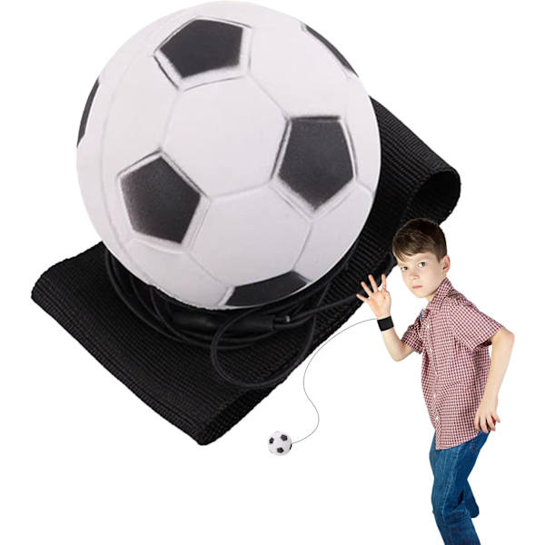 Tilbagefjedrende håndledsbold, Fjederbold på snor, Håndledsbold til sport, Håndledsrem-bold, øvelser til reaktion Football