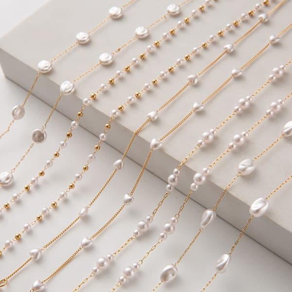Stilige Perle Brillegjenger Senile snor Flat Pearl Flat Pearl