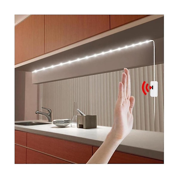 Smartlampa PIR Rörelsesensor Hand LED Nattlampa 5V USB Vattentät