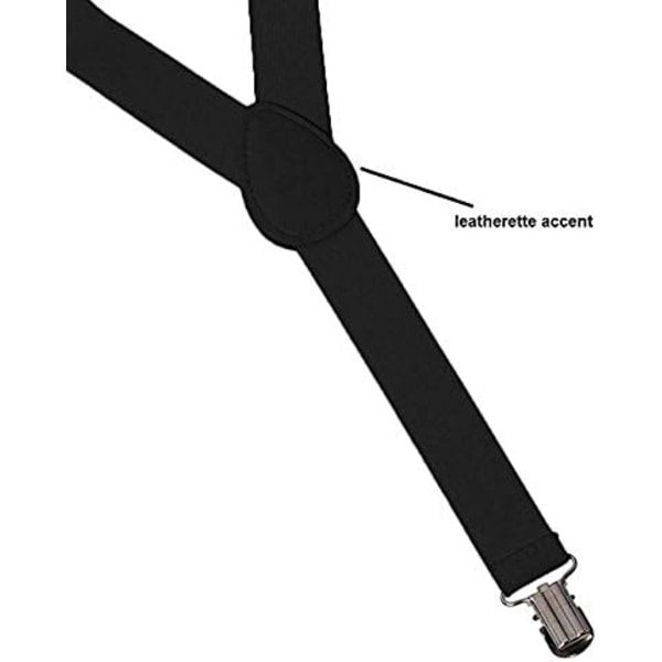 Bukseseler/Suspenders En Størrelse Fullt Justerbar Y-Formet Med Sterke Klips Orange