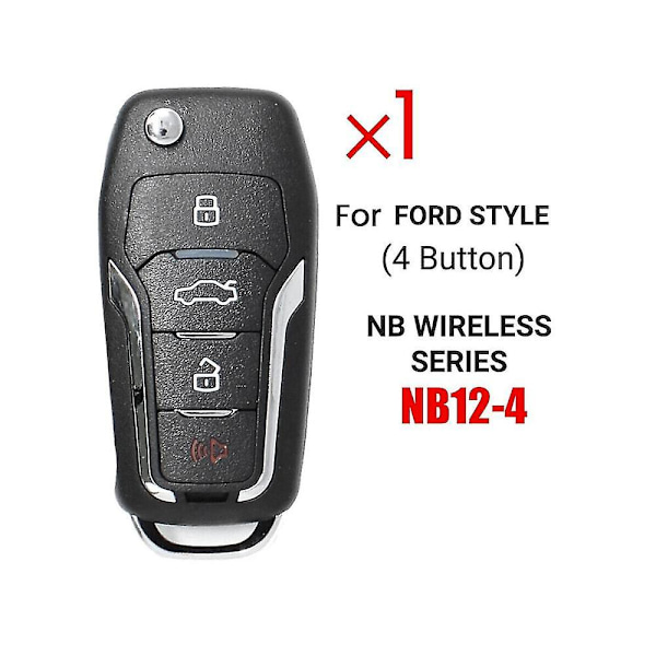 For Keydiy Nb12-4 Fjernkontroll Bilnøkkel Universal 4 Knapper For K