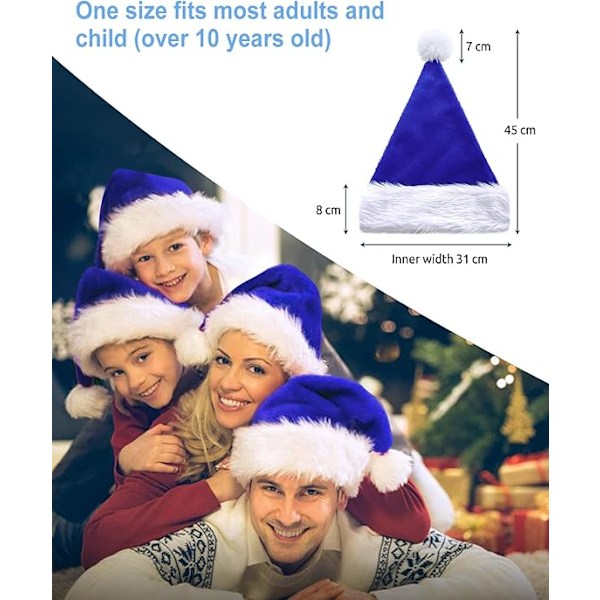 Jultomteluva för vuxna, Deluxe tomteluva för vuxna till jul, tomtedräkt