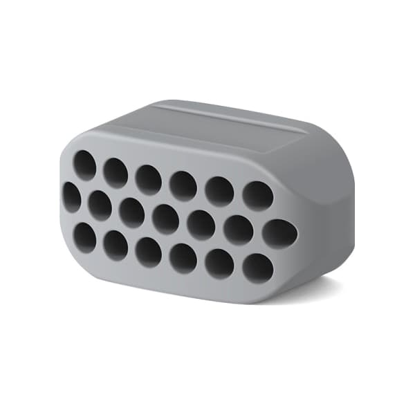 Kjeve-trener i silikon Grey