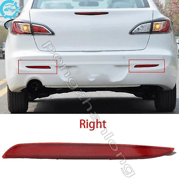 Baklykter for bakfangeren, tåkelys, advarselslys for Mazda 3 M3 Sedan Hatchback 2009 2010 2011 2012 2013