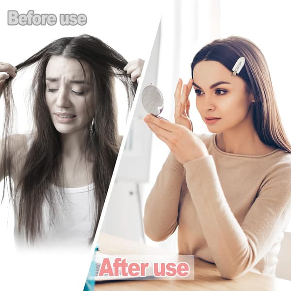 10 stk. Hårclips uden bøjning, Makeup Hårclips, Hårclips uden folder, Styling Krølleclips Tilbehør, til Hårstyling
