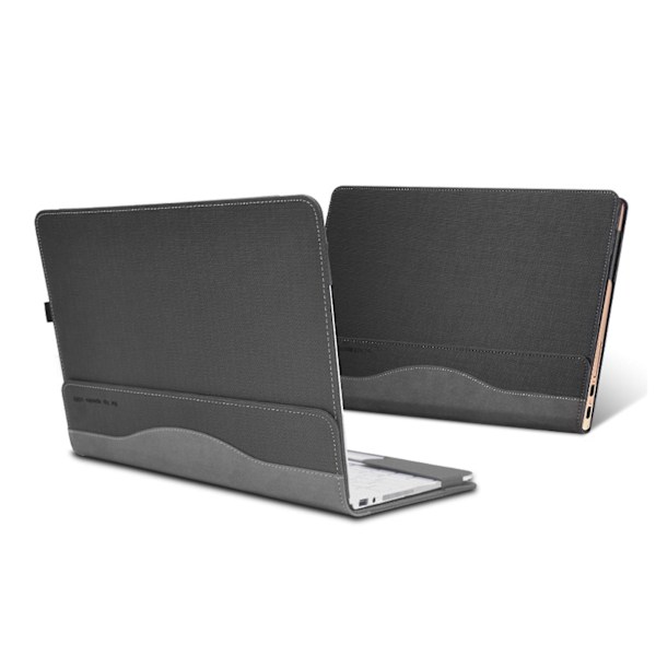 13,3 tums PU-läder Laptop skyddande fodral för HP Spectre X360 Gentleman Gray