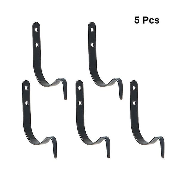 5 kpl Metalliset Koukut