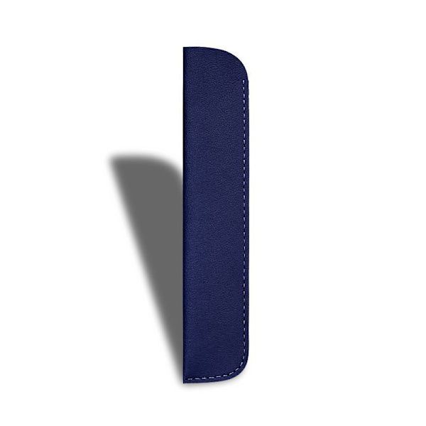 6-pak PU-lær etui for enkelt fyllepenn, mykt pennetui, kulepenn etui