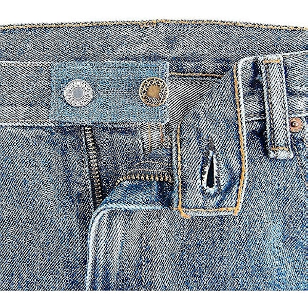 Elastiska midjeförlängare 4 st Justerbara midjebandsförlängare för män och kvinnor Jeans Byxor Knappförlängningsset