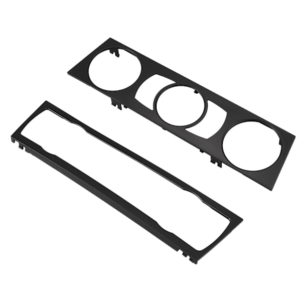 Bilradio Fascia för E90 E91 9 Tums Stereo DVD-spelare Instrumentbräda Kit Face Plate