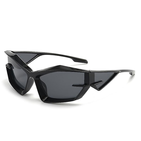 Stilige og allsidige solbriller Black
