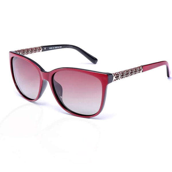 2023 Nye Trendy TR Memory Frame Polariserende Solbriller Polariseret Spejl Strand Rejse Essential Produkt 2359-Rød rød 2359-Red red