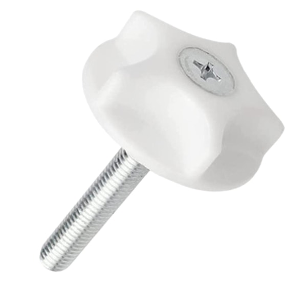 Gavlfestebraketter Kraftige gavlskruer og skiver for divansenger 6pcs