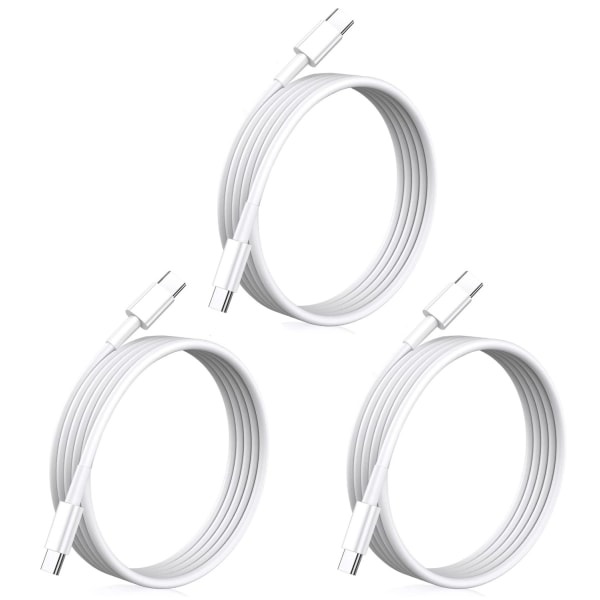 iphone hurtiglader USB-C strømadapter 20W + 2m kabel hvit - 1st Laddare & 1st 2m laddkabel