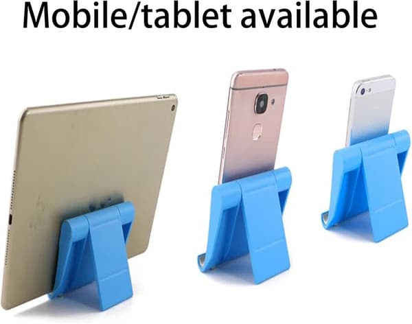 2-pack justerbart hopfällbart plastbordställ Kompatibelt med Android Universal för alla smartphones