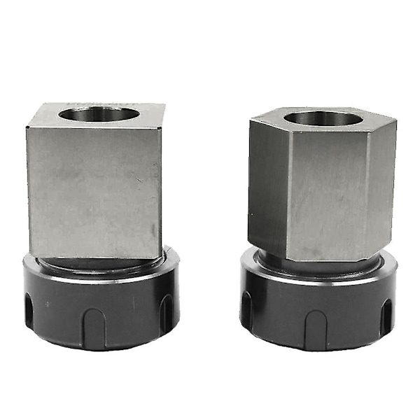 2x ER-32 Kollarsatser Block Set Cnc Kvadrat & Hex Svarvverktyg Gravyr