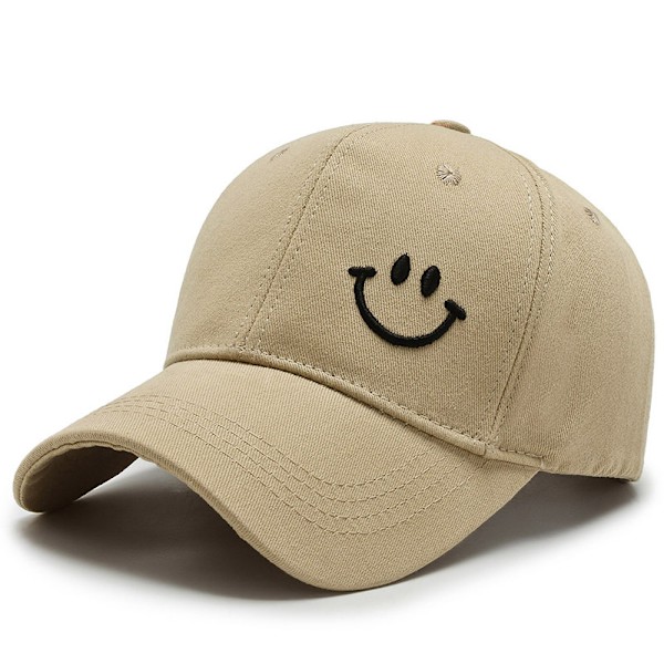 Baseballcaps med broderi, ensfarget caps, unisex justerbar bomullscaps med 6 paneler, vintage trucker caps, golf- og løpecaps, utendørs caps