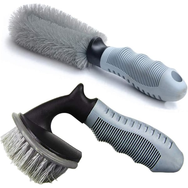 Car Wheel Detail Brush Wheel Cleaner Brush Kit Car Care Brush Tire Rim Brush Cleaner Bristles Car Washing Brush Multipurpose use