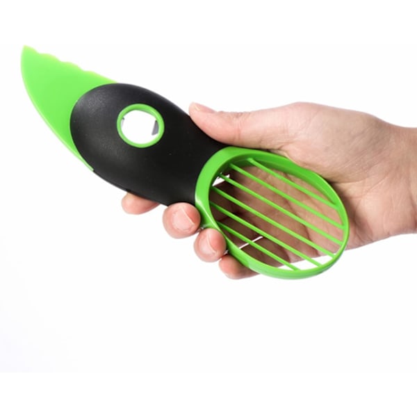 2 stk Avocado Chopper Multifunktionel Frugtkutter Skræller Kernefjernere 3-i-1 Avocado Skæreredskab til Frugt Kiwi Mango