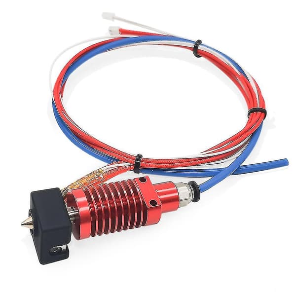 1 sæt 24V Samlet Extruder Hotend Kit Dys Aluminium Varmeblok Til Cr-10s Pro