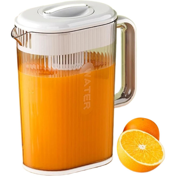 Vatteninfuserkanna 2 Qt Fruktinfuser Vattenkanna Kanna med Infuserfilter