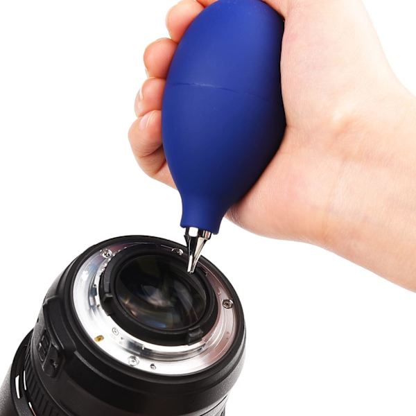 Squeeze Ball Pumpe Støvfjerningsmiddel til Høreapparater Silikon Luftblæser Støvrenser til Ur Kamera Linse Høreapparat Rengøringsværktøj (Sort)