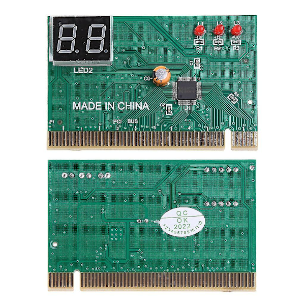 PC Motherboard Debug Analyzer PCI LPC Multifunktions Diagnostisk Kort Detektorværktøj