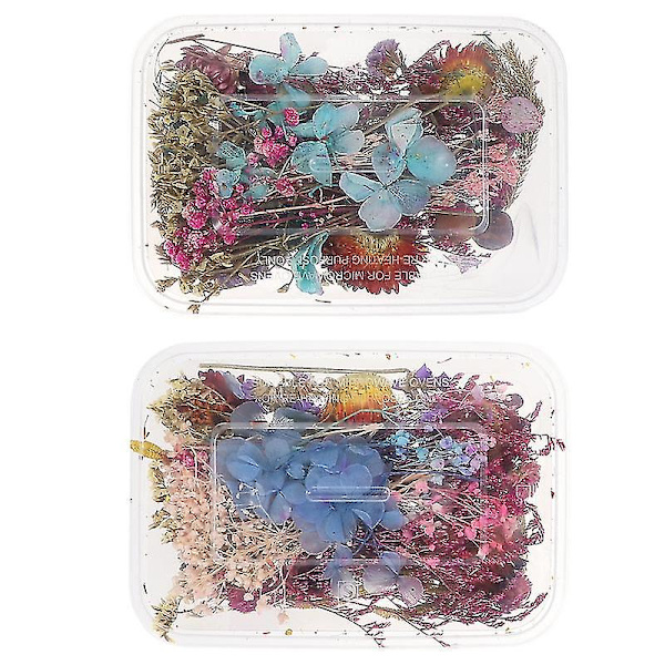 2 stk. Mini Tørrede Blomster