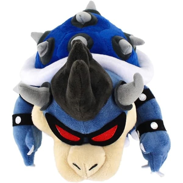 Super Mario Bowser Koopa bamse, Mario bamse 12\" blå