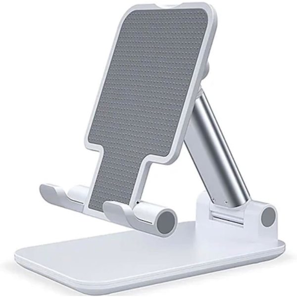 Mobiltelefonholder Stativ Vugge for iPhone 13 12 11 Pro Max X iPad og Alle Smarttelefoner Justerbar Metall Skrivebord Stativ