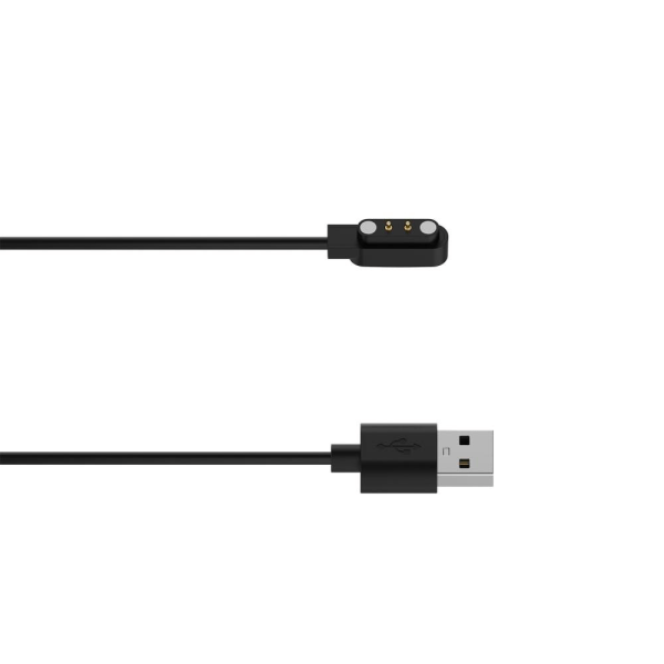 Realme Watch 3 Smartwatch Laddare USB Magnetisk Laddningsdyna Svart