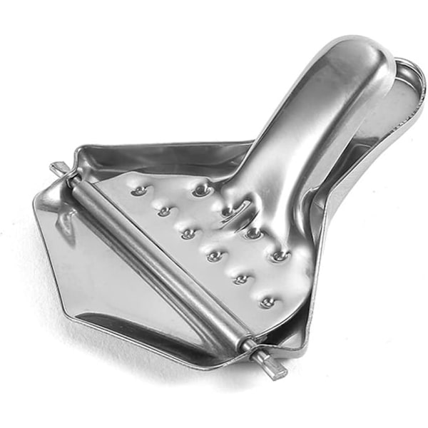Sitronbåtspresser i rustfritt stål, manuell juicer, multifunksjonell manuell sitruspresser, egnet for sitron, appelsin, lime, sitrus