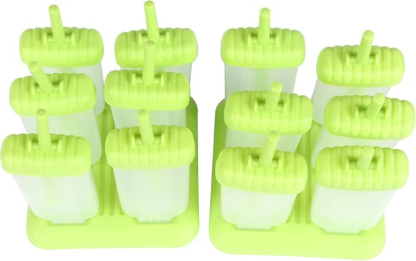 Plastik Ispopsforme Ispops Maker BPA Fri Børnenes Køkken Ispopsforme Maker, Pakke med 2