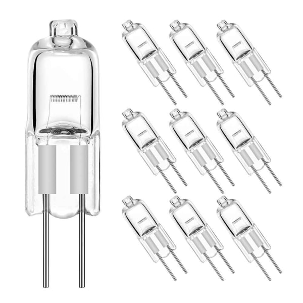 10 halogeenivalaisinta kapselilamput G4-12V-10W