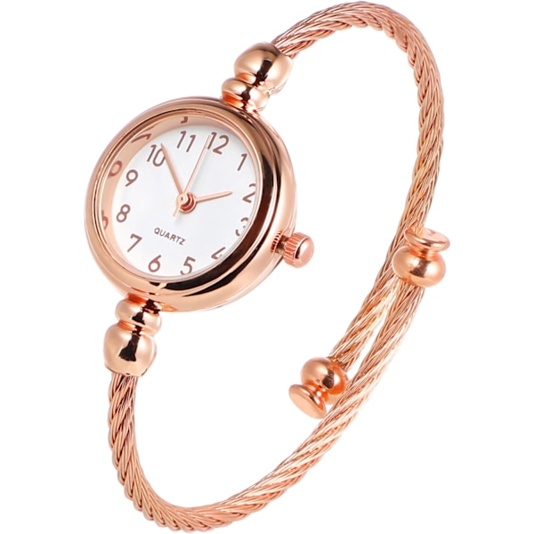 Dames Armbåndsur Kvinder Håndleds Ur Kvarts Ur Casual Håndleds Ur til Kvinder Manschet Armbåndsur til Kvinder
