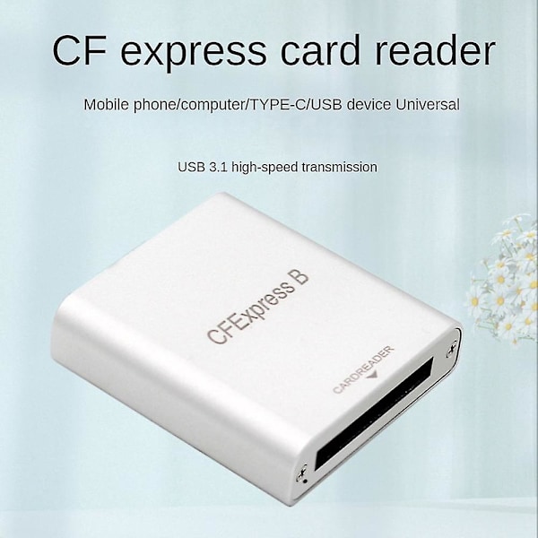 Ph862 CFexpress Cfe Kortläsare Typ-C USB3.1 Gen 2 10gbps Hög-s