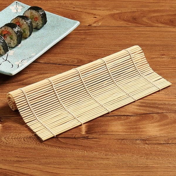 Sushimatta / sushirullar / matta för sushi - bambu beige