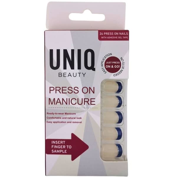 UNIQ Click On / Press On Tekokynnet - Skyline - 24 kpl