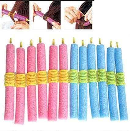 Magic Curler Twister skumruller 12-pakning